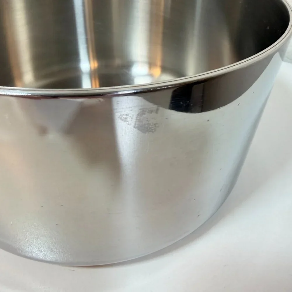 Crate & Barrel EvenCook Core 3.5 Qt. Stainless Steel Saucepan - NO Lid